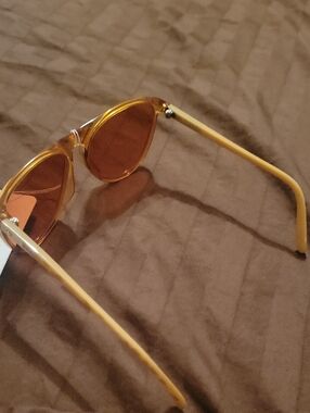 Dior Yellow Women's Sunglasses with Amber Lenses